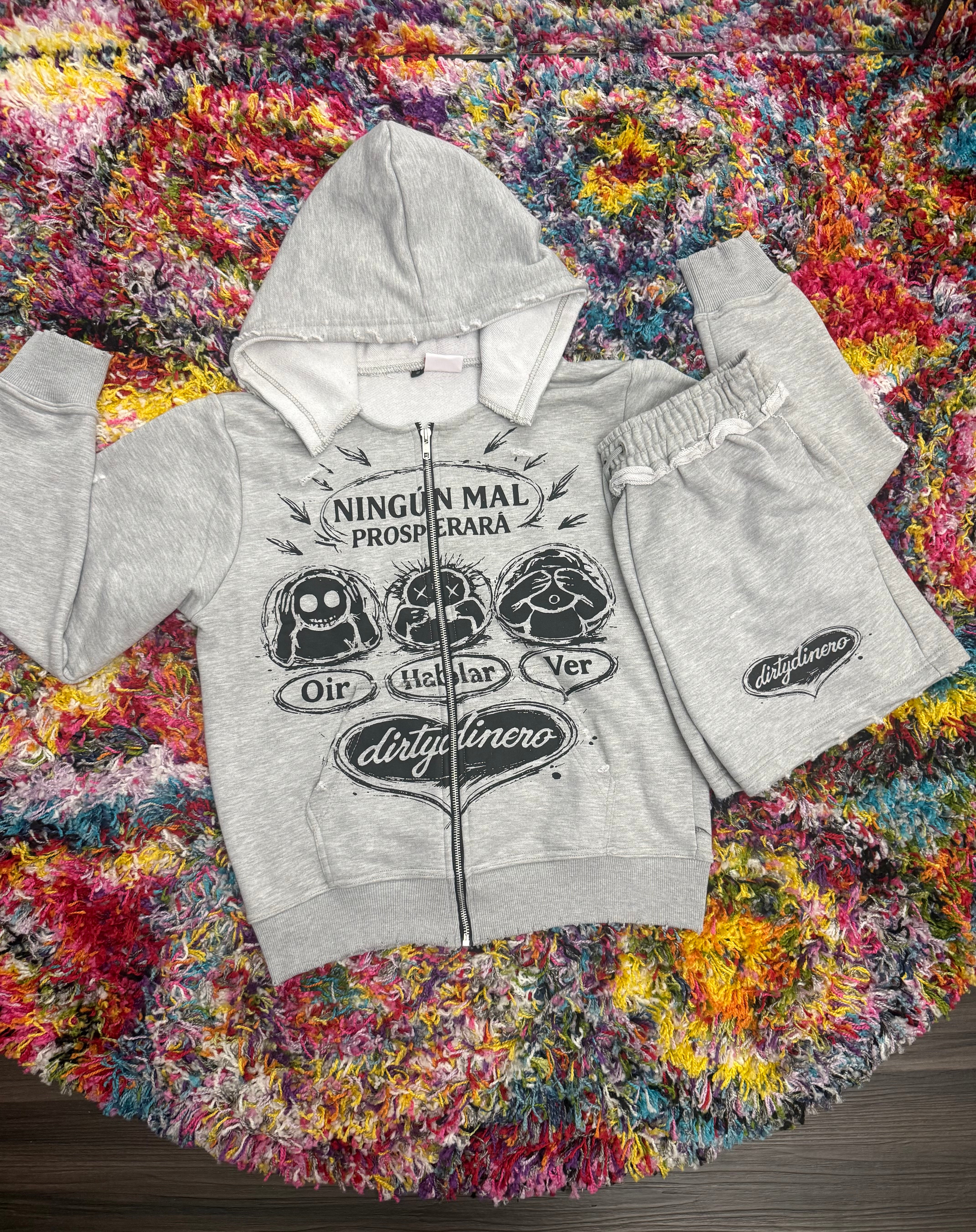 No Evil Set - Grey