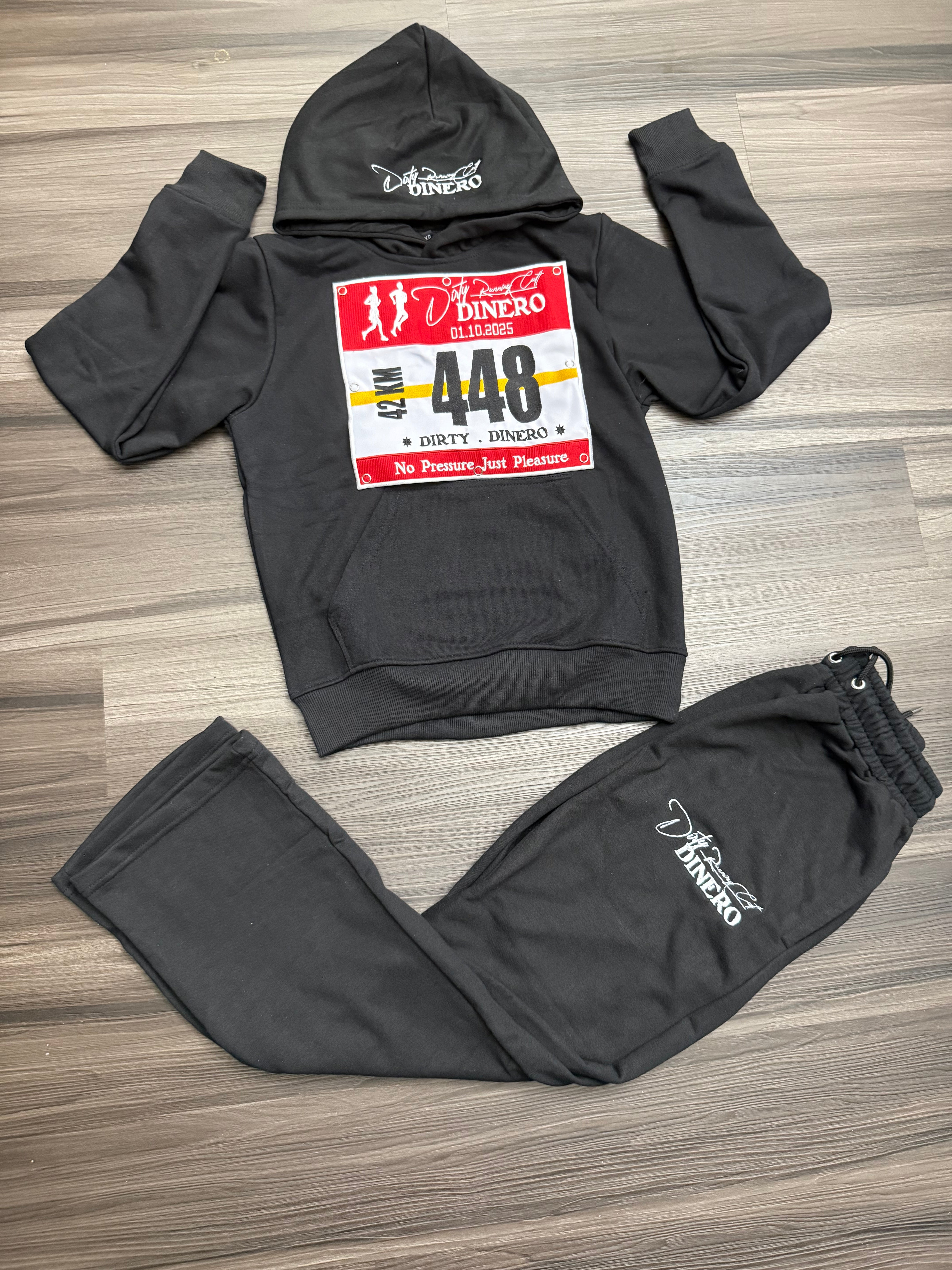 448 Marathon Set Black and Red