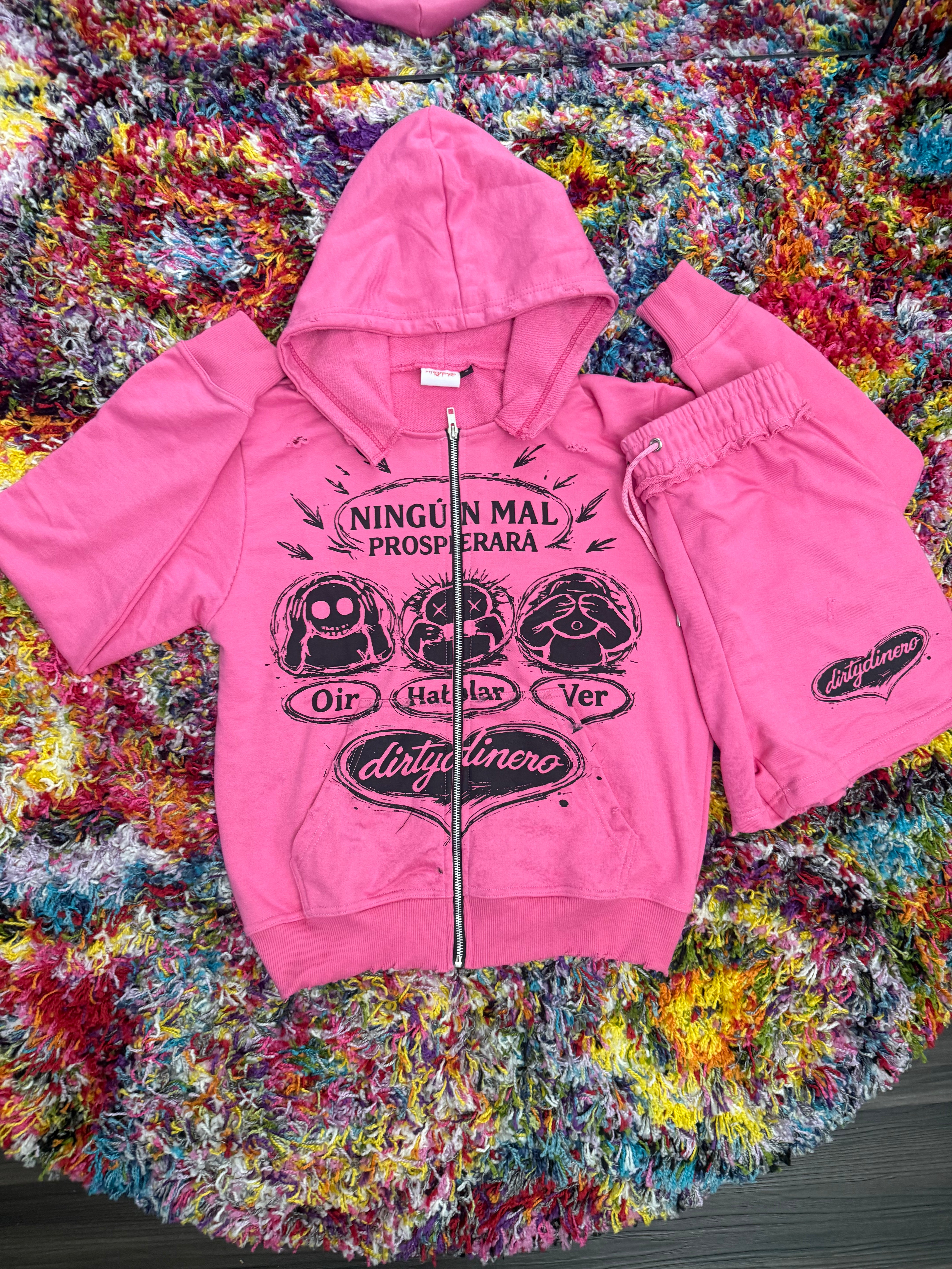 No Evil Set - Pink