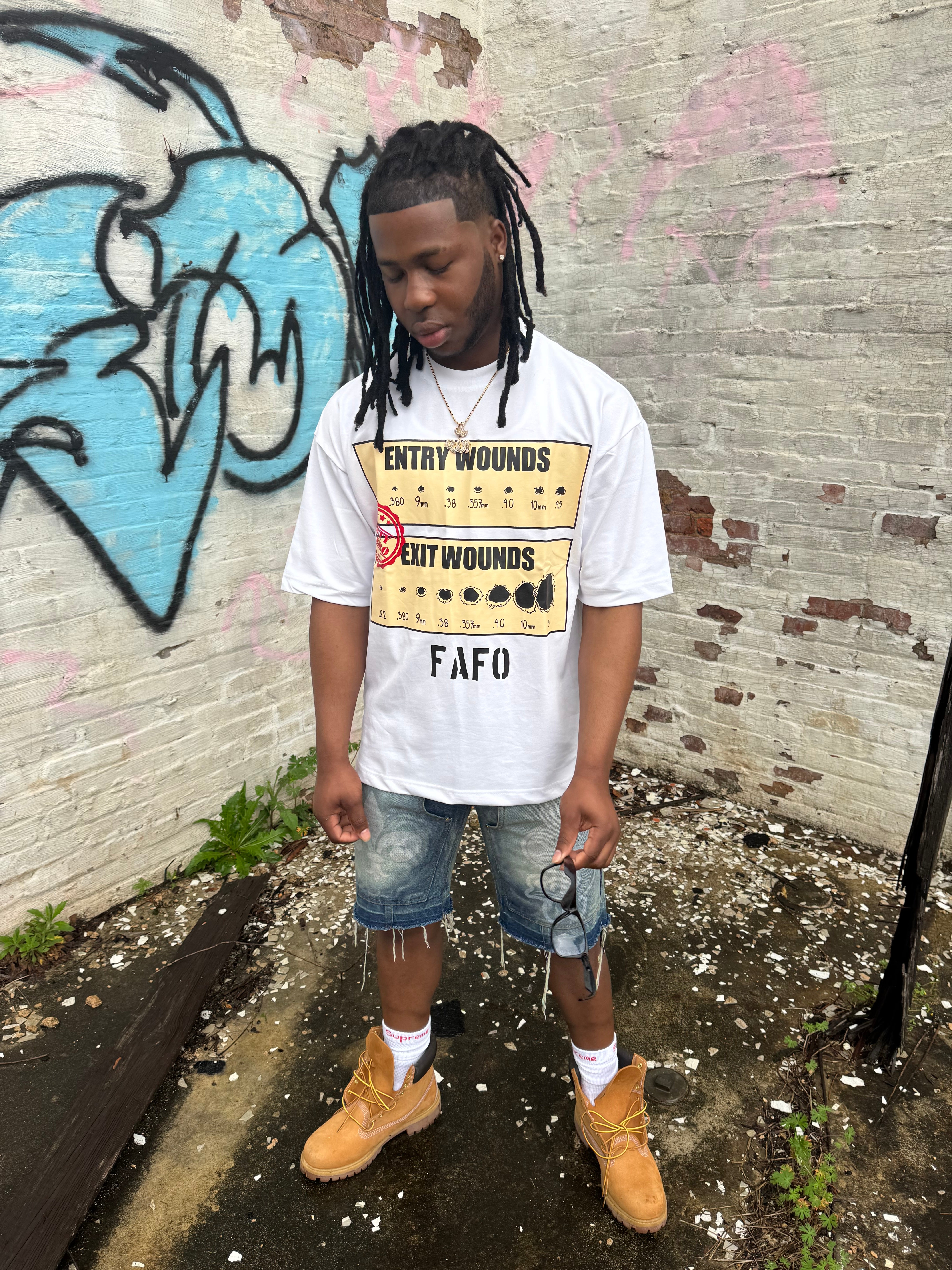 FAFO WHITE TEE
