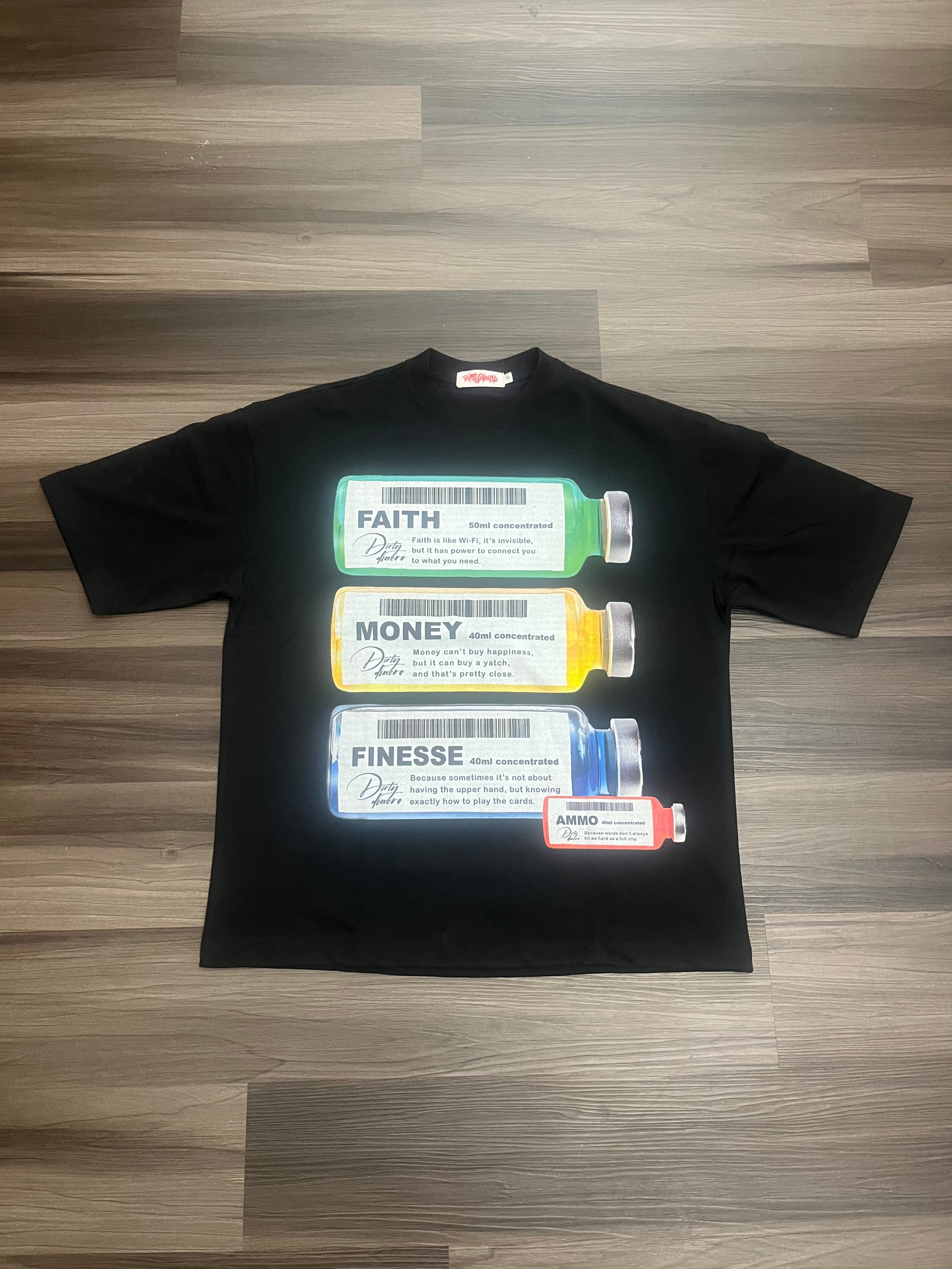 DINERO FMF TEE BLACK