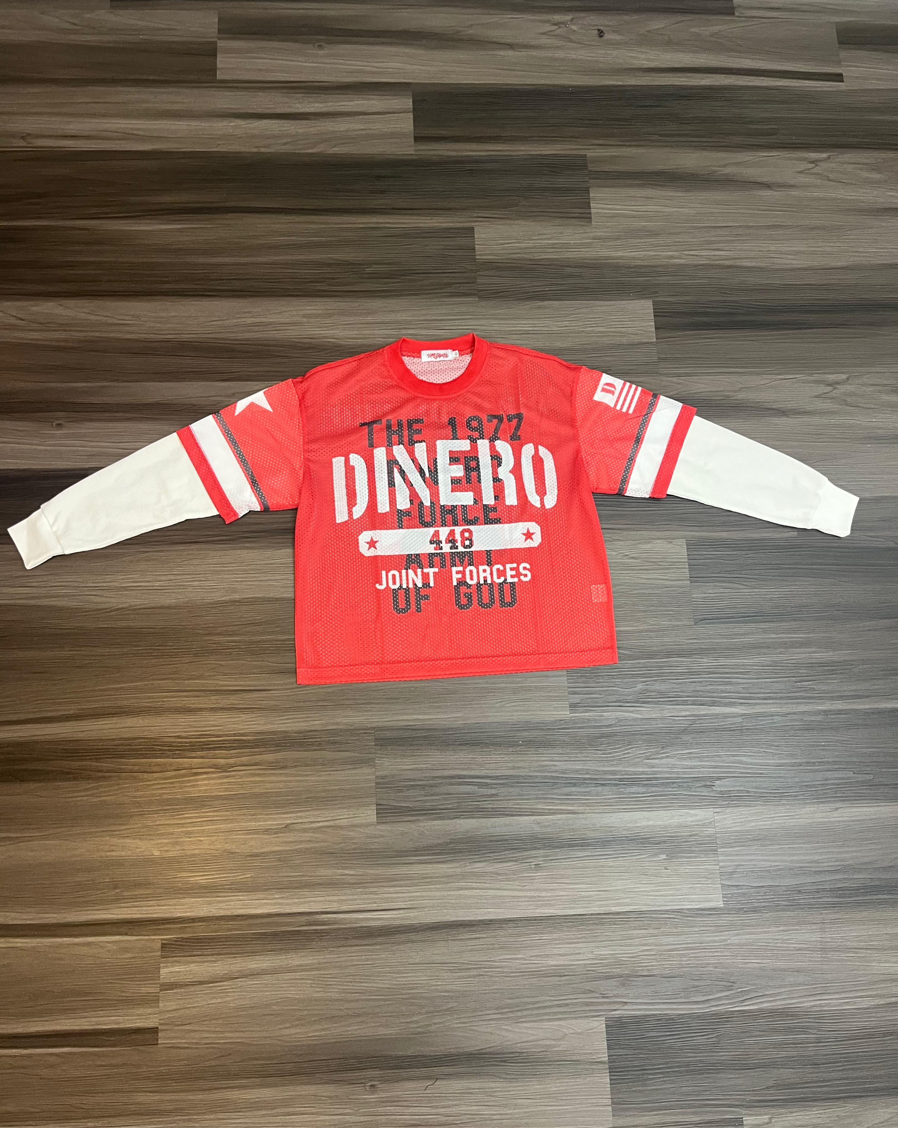 Double Layered 448 Red Jersey