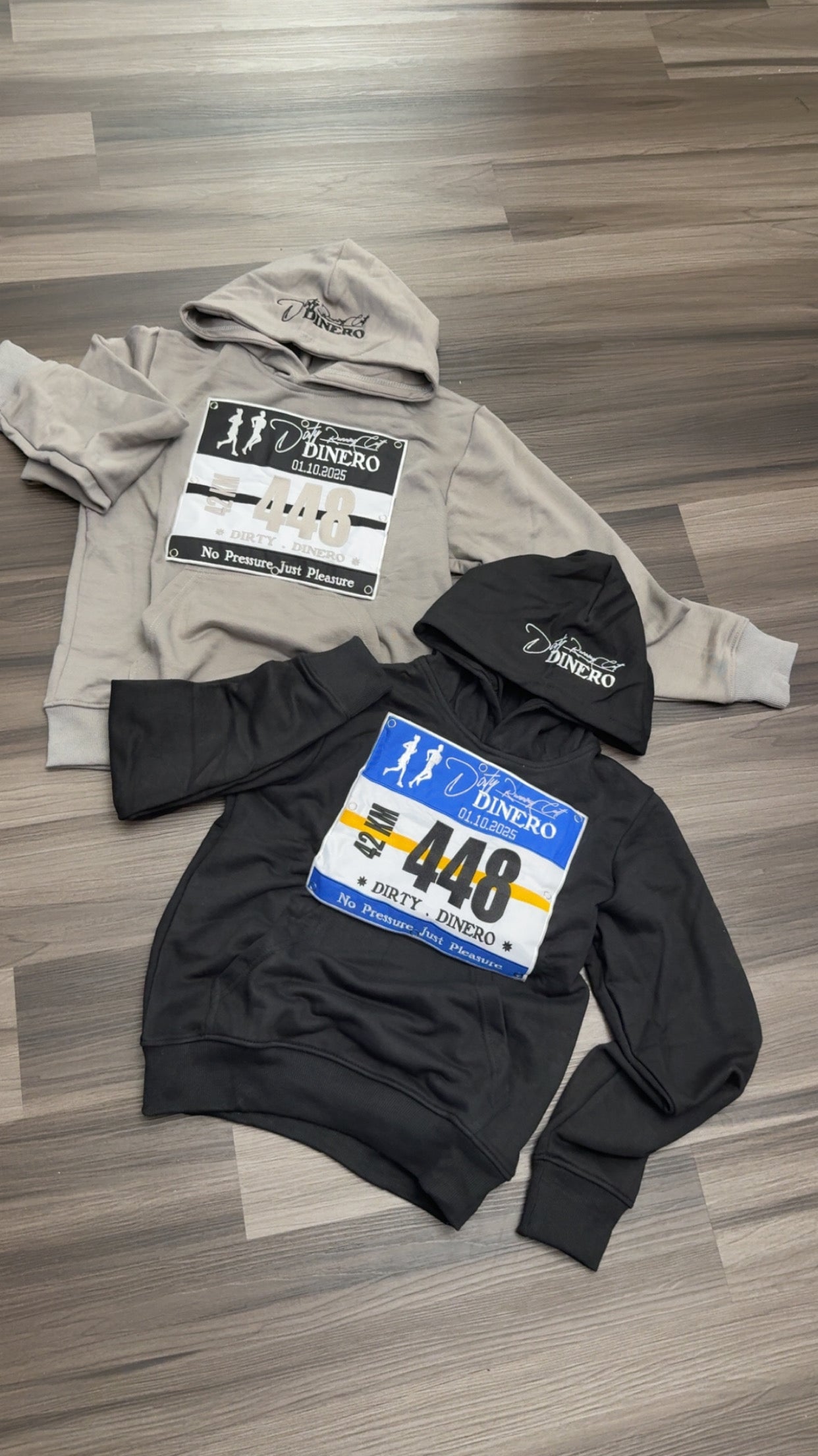 448 Marathon Set Black and Blue