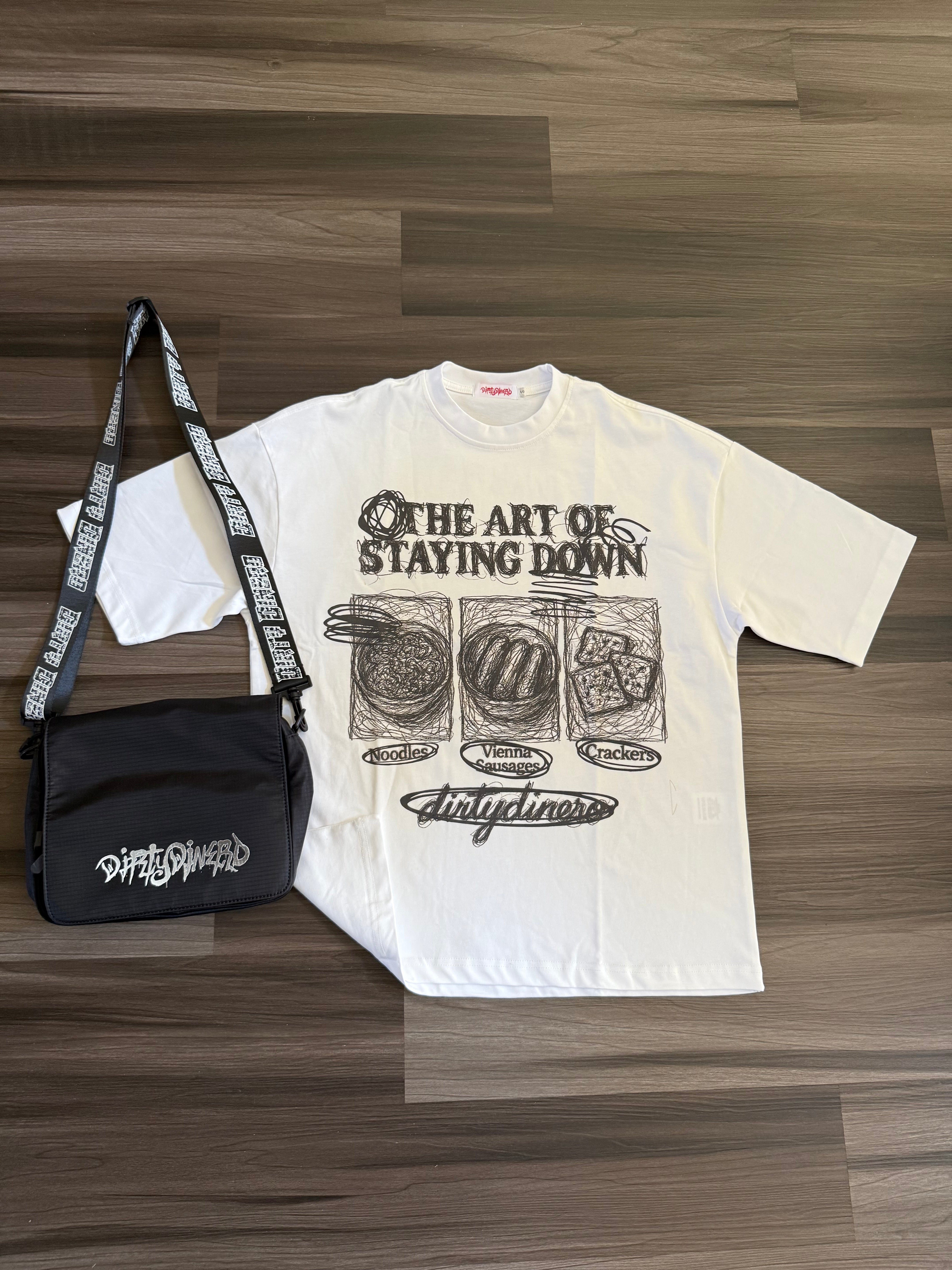 THE ART Oversized TEE WHITE