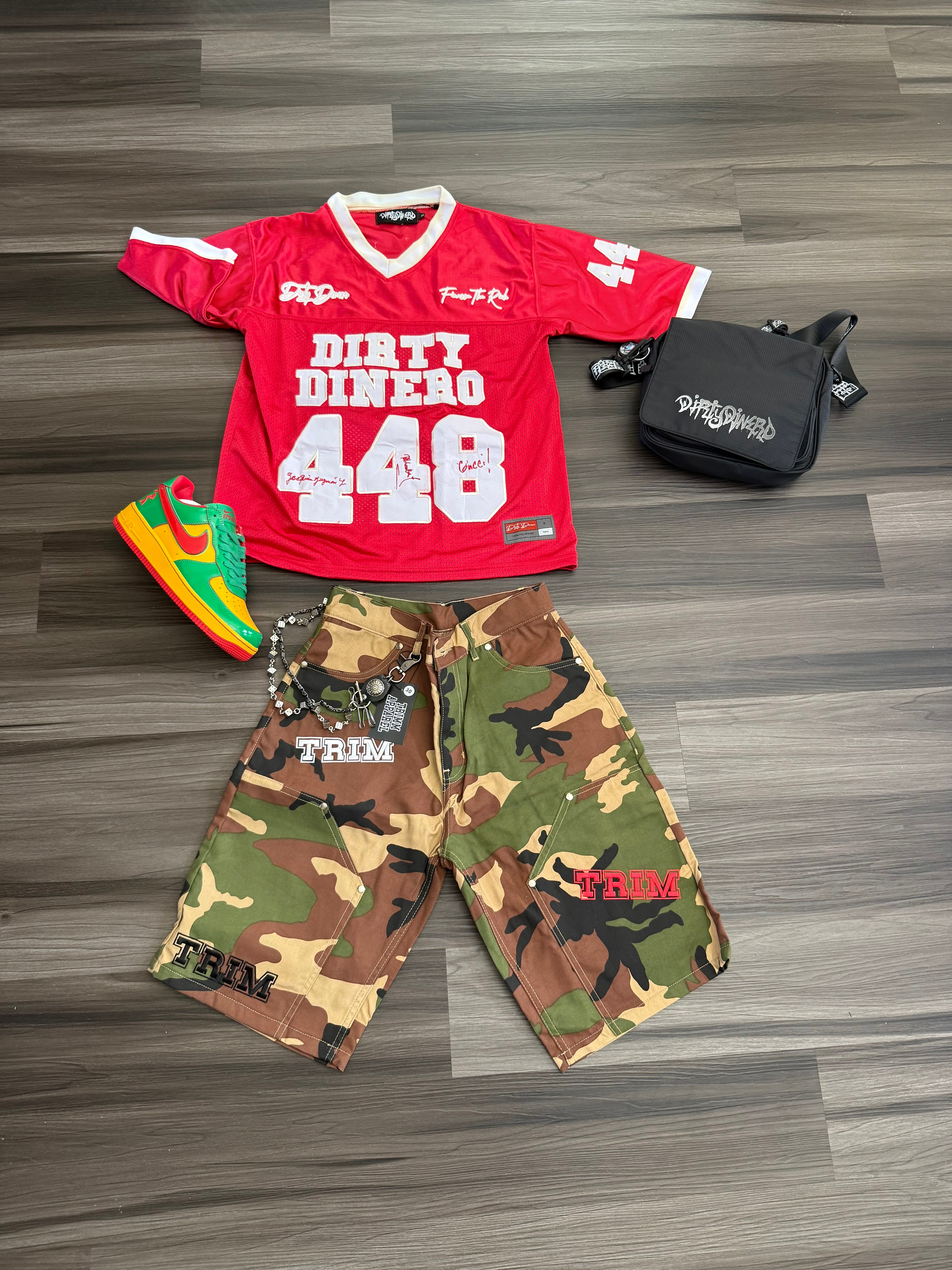 Dinero 448 Varsity Jersey Red