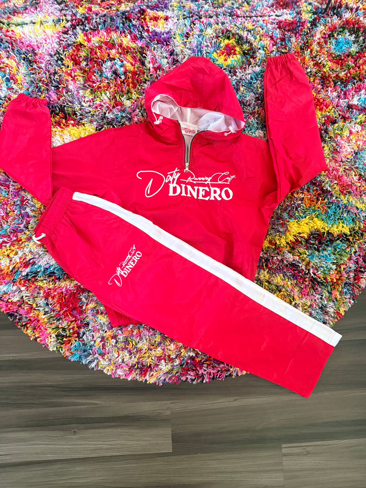 Dinero Signature Red Tracksuit