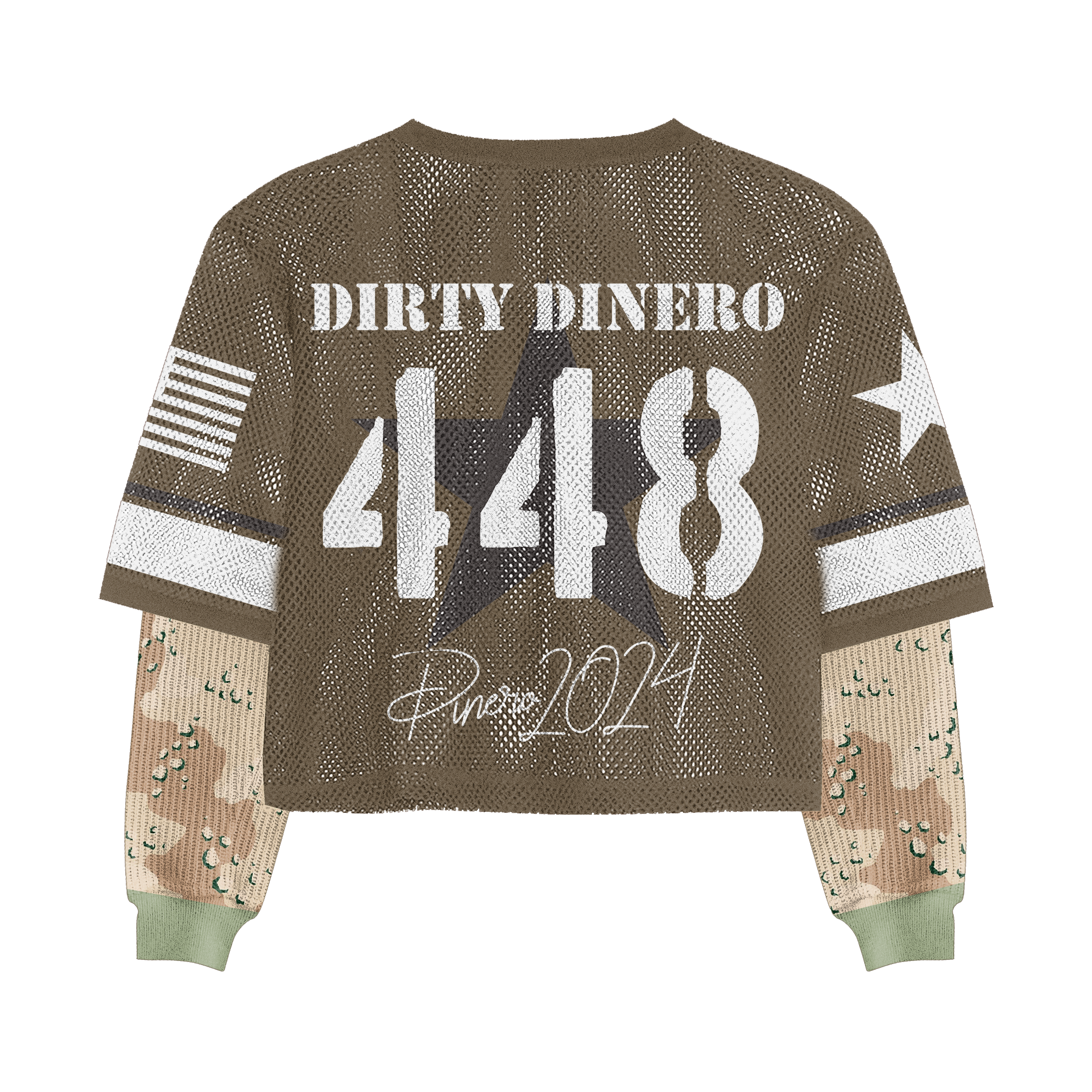 Double Layered 448 Desert Camo Jersey