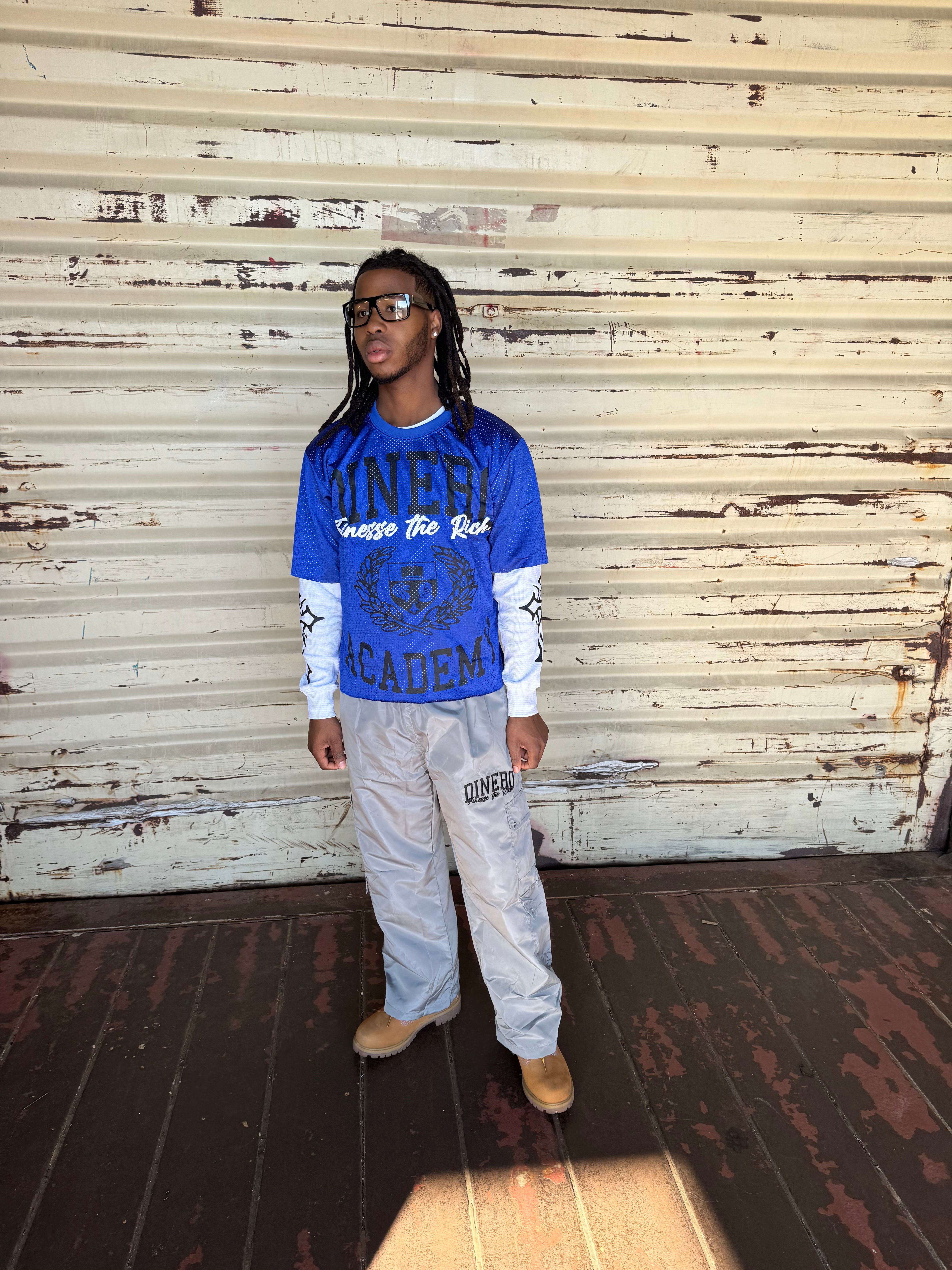 Dinero Blue Academy Double Layer Jersey