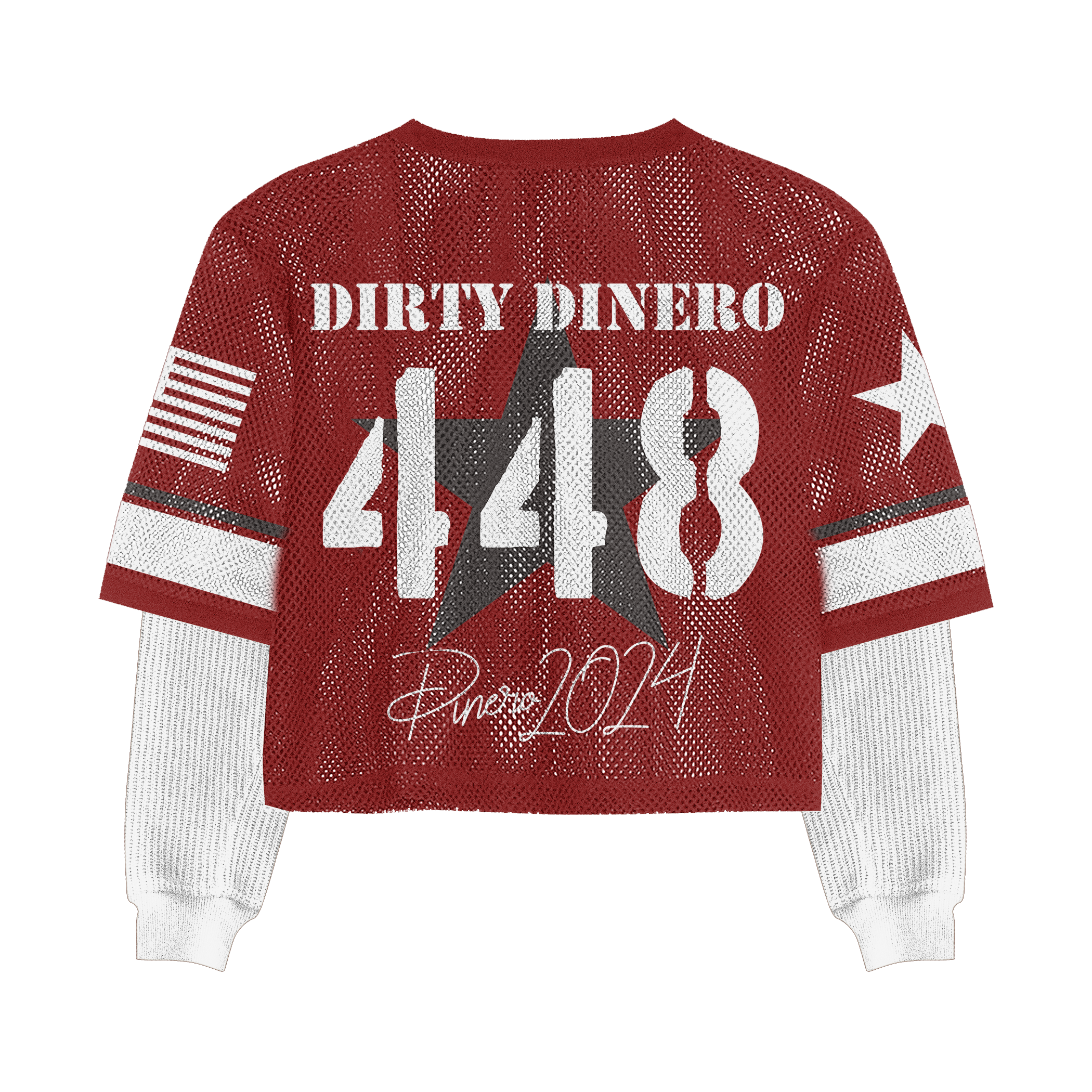 Double Layered 448 Red Jersey