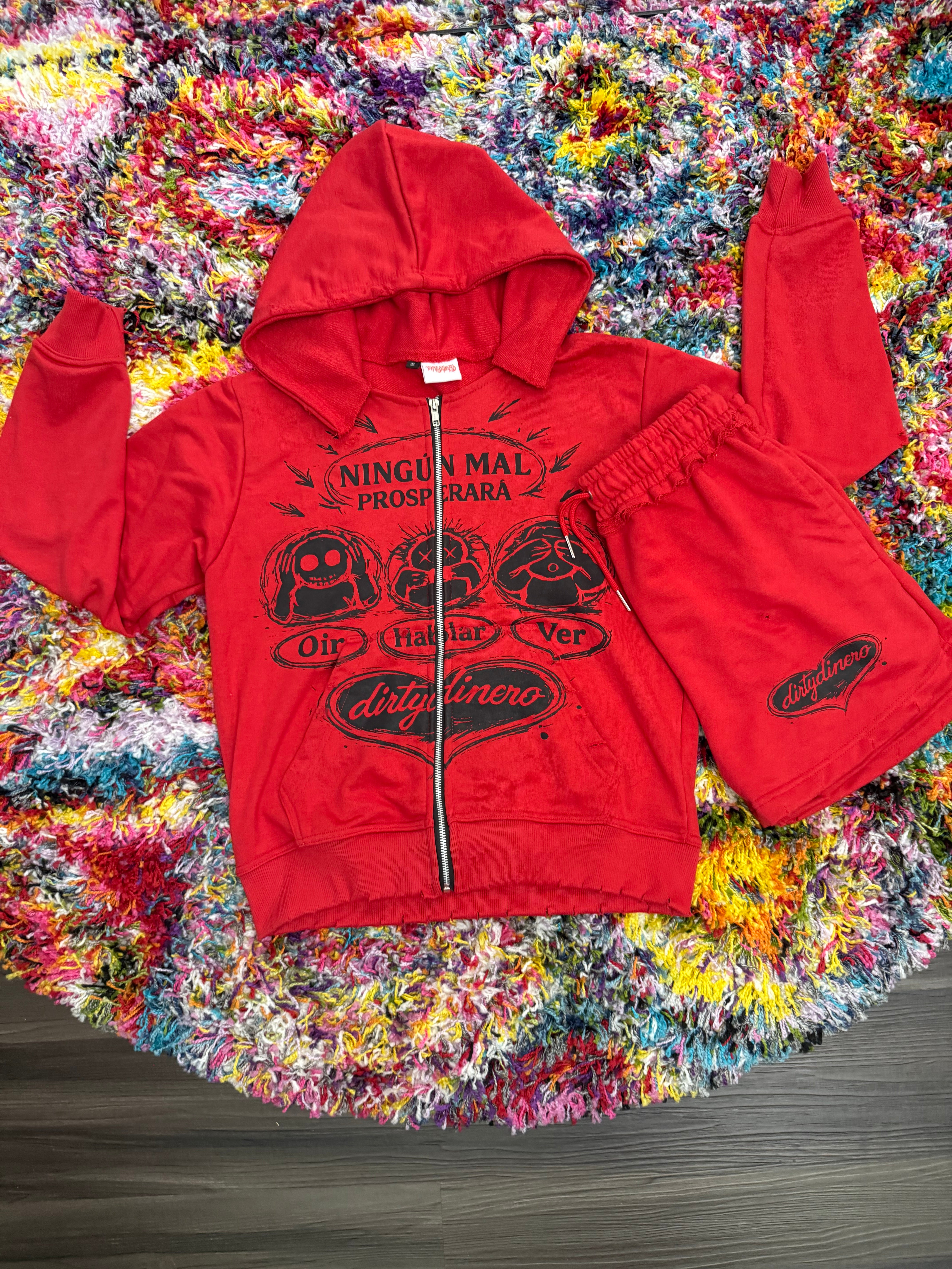 No Evil Set - Red