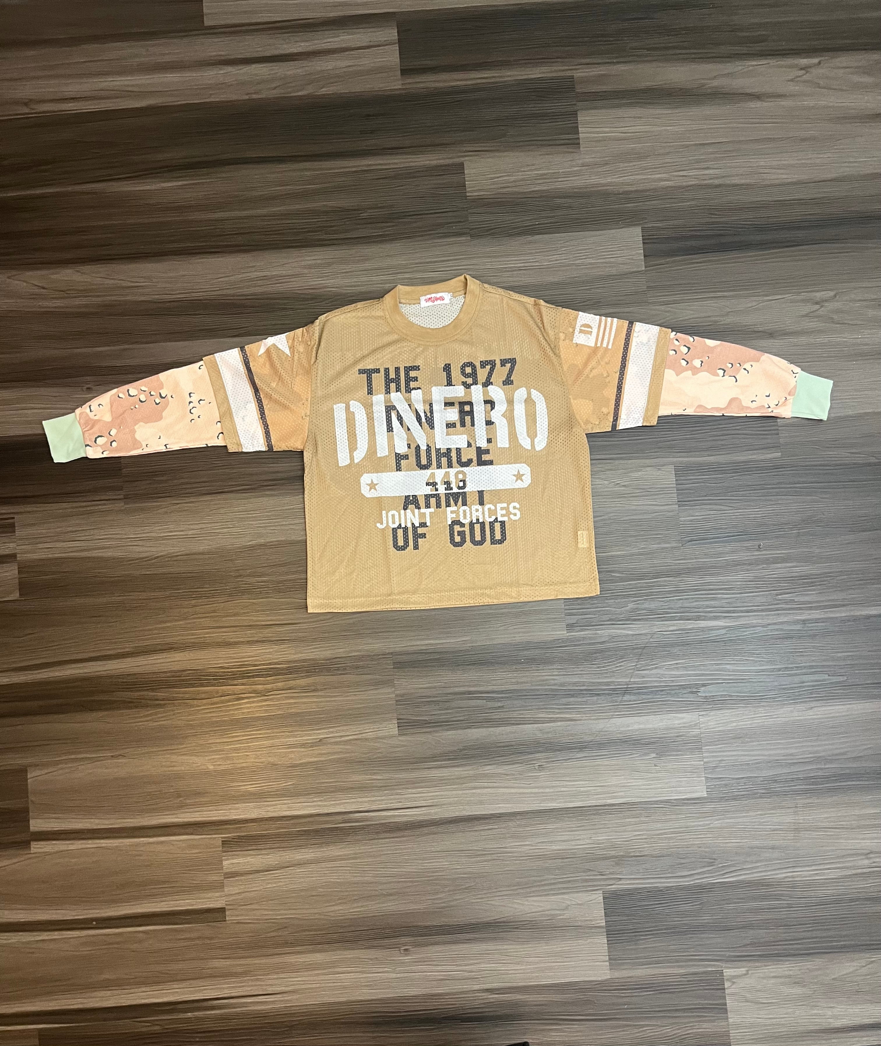 Double Layered 448 Desert Camo Jersey