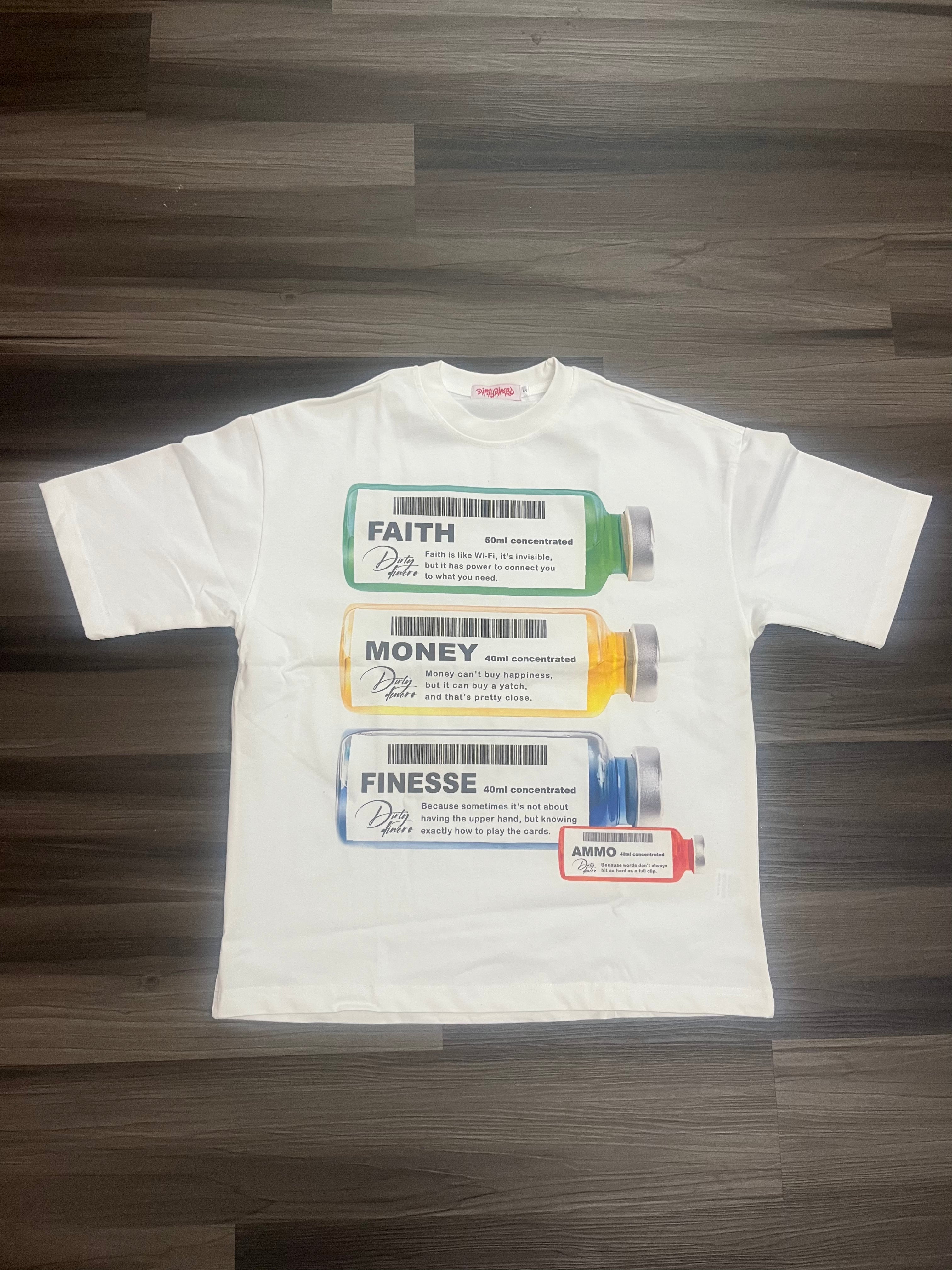 DINERO FMF TEE WHITE