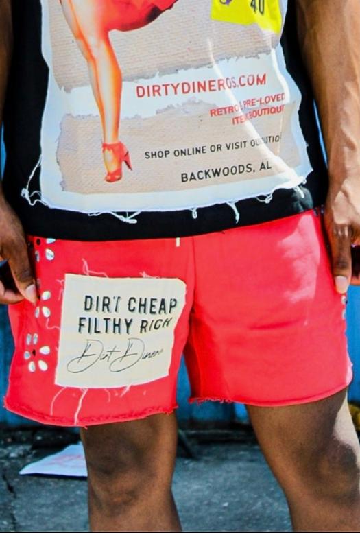 SS24’ Dirt Cheap Shorts Red